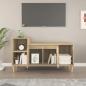 Preview: TV-Schrank Sonoma-Eiche 100x35x55 cm Holzwerkstoff