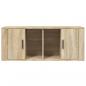 Preview: TV-Schrank Sonoma-Eiche 100x35x40 cm Holzwerkstoff