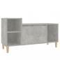 Preview: TV-Schrank Betongrau 100x35x55 cm Holzwerkstoff