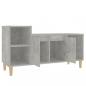 Preview: TV-Schrank Betongrau 100x35x55 cm Holzwerkstoff