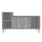 Preview: TV-Schrank Grau Sonoma 100x35x55 cm Holzwerkstoff