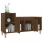 Preview: TV-Schrank Braun Eichen-Optik 100x35x55 cm Holzwerkstoff