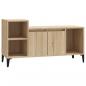 Preview: TV-Schrank Sonoma-Eiche 100x35x55 cm Holzwerkstoff