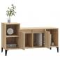 Preview: TV-Schrank Sonoma-Eiche 100x35x55 cm Holzwerkstoff