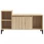 Preview: TV-Schrank Sonoma-Eiche 100x35x55 cm Holzwerkstoff