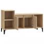 Preview: TV-Schrank Sonoma-Eiche 100x35x55 cm Holzwerkstoff