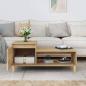 Preview: Couchtisch Sonoma-Eiche 100x50x45 cm Holzwerkstoff