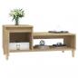 Preview: Couchtisch Sonoma-Eiche 100x50x45 cm Holzwerkstoff