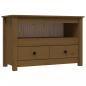 Preview: TV-Schrank Honigbraun 79x35x52 cm Massivholz Kiefer