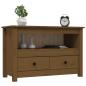 Preview: TV-Schrank Honigbraun 79x35x52 cm Massivholz Kiefer