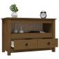 Preview: TV-Schrank Honigbraun 79x35x52 cm Massivholz Kiefer