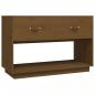 Preview: TV-Schrank Honigbraun 90x40x60 cm Massivholz Kiefer