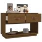 Preview: TV-Schrank Honigbraun 90x40x60 cm Massivholz Kiefer