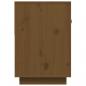 Preview: TV-Schrank Honigbraun 90x40x60 cm Massivholz Kiefer