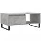 Preview: Couchtisch Betongrau 90x50x36,5 cm Holzwerkstoff