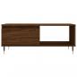 Preview: Couchtisch Braun Eichen-Optik 90x50x36,5 cm Holzwerkstoff