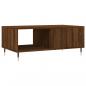 Preview: Couchtisch Braun Eichen-Optik 90x50x36,5 cm Holzwerkstoff