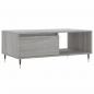 Preview: Couchtisch Grau Sonoma 90x50x36,5 cm Holzwerkstoff