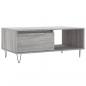 Preview: Couchtisch Grau Sonoma 90x50x36,5 cm Holzwerkstoff