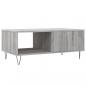 Preview: Couchtisch Grau Sonoma 90x50x36,5 cm Holzwerkstoff