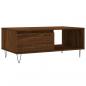 Preview: Couchtisch Braun Eichen-Optik 90x50x36,5 cm Holzwerkstoff