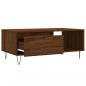 Preview: Couchtisch Braun Eichen-Optik 90x50x36,5 cm Holzwerkstoff