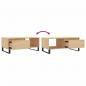 Preview: Couchtisch Sonoma-Eiche 90x50x36,5 cm Holzwerkstoff