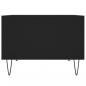 Preview: Couchtisch Schwarz 60x50x36,5 cm Holzwerkstoff