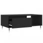 Preview: Couchtisch Schwarz 90x50x36,5 cm Holzwerkstoff