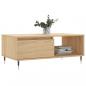 Preview: Couchtisch Sonoma-Eiche 90x50x36,5 cm Holzwerkstoff