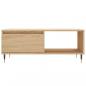 Preview: Couchtisch Sonoma-Eiche 90x50x36,5 cm Holzwerkstoff