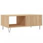 Preview: Couchtisch Sonoma-Eiche 90x50x36,5 cm Holzwerkstoff