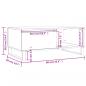 Preview: Couchtisch Schwarz 90x50x36,5 cm Holzwerkstoff