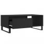 Preview: Couchtisch Schwarz 90x50x36,5 cm Holzwerkstoff