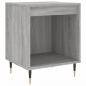 Preview: Nachttische 2 Stk. Grau Sonoma 40x35x50 cm Holzwerkstoff