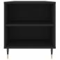 Preview: Couchtisch Schwarz 102x44,5x50 cm Holzwerkstoff