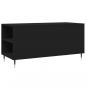 Preview: Couchtisch Schwarz 102x44,5x50 cm Holzwerkstoff