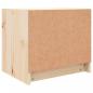 Preview: Nachttische 2 Stk. 40x31x35,5 cm Massivholz Kiefer