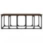 Preview: Couchtisch Braun Eichen-Optik 100x50x35,5 cm Holzwerkstoff