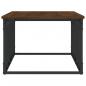 Preview: Couchtisch Braun Eichen-Optik 100x50x35,5 cm Holzwerkstoff