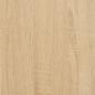 Preview: Konsolentisch Sonoma-Eiche 100x34,5x75 cm Holzwerkstoff