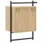 Preview: Wand-Nachttisch Sonoma-Eiche 40x30x61 cm Holzwerkstoff