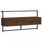 Preview: TV-Wandschrank Braun Eiche 100,5x30x51 cm Holzwerkstoff