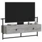 Preview: TV-Wandschrank Grau Sonoma 100,5x30x51 cm Holzwerkstoff