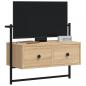 Preview: TV-Wandschrank Sonoma-Eiche 60,5x30x51 cm Holzwerkstoff