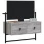 Preview: TV-Wandschrank Grau Sonoma 60,5x30x51 cm Holzwerkstoff