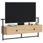 Preview: TV-Wandschrank Sonoma-Eiche 100,5x30x51 cm Holzwerkstoff