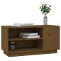 Preview: TV-Schrank Honigbraun 80x35x40,5 cm Massivholz Kiefer