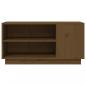 Preview: TV-Schrank Honigbraun 80x35x40,5 cm Massivholz Kiefer