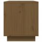 Preview: TV-Schrank Honigbraun 80x35x40,5 cm Massivholz Kiefer